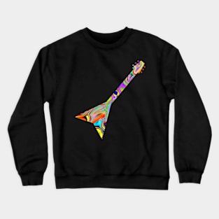 Guitar pattern 0902j Crewneck Sweatshirt